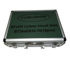 ZLIVECENTER BT30 ER32 MILLING COLLET CHUCK SET 18 PCs PROJ. 2.76″ BAL.25,000RPM