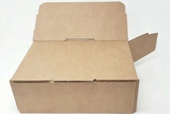 50 Pieces 9″ x 6″ x 3″ Corrugated Security Mailer Shipping Box Boxes