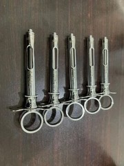 5 Pcs Hu-Friedy Type CW Aspirating Anesthetic Syringe 1.8cc- S