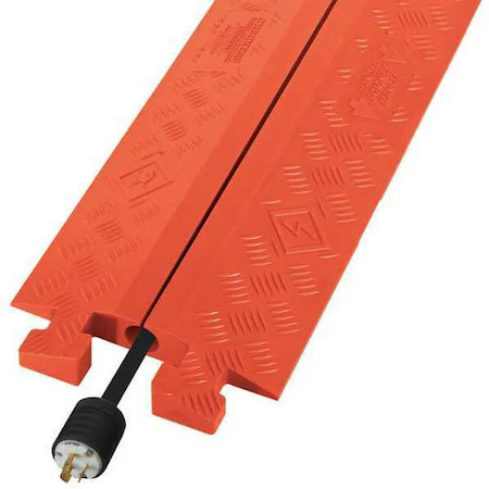Linebacker Cp1x225-Gp-O Cable Protector, 3 In H, 38-1/2 In L, 14-1/4 In W, 1