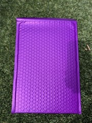 8.5×12 (8.5×11) Poly Bubble Mailer Padded Envelope Metallic Purple Color 100 CT