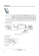 FF-050S Electric DC Motor – 7 VDC – 8500 RPM – 1.5 mm Shaft Diameter