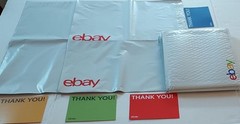 eBay Shipping Supplies Starter Kit 20 Padded /POLY MAILER ENVELOPES 20 Thank You