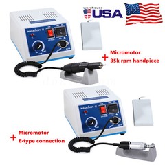 Dental Lab Marathon Electric Micromotor Polishing Unit / 35K rpm Motor Handpiece
