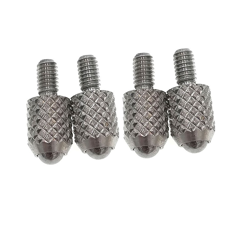 4Pcs Carbide Ball Point Contact Point For Drop Indicator Depth Gauge M2.5 Thread