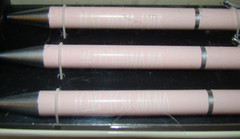 New Rae Dunn 3 Piece Best Nana Ever Love you Nana Pink Ballpoint Pen Set