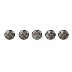 1bag AZDENT Botones linguales adhesivos de ortodoncia dental Base redonda