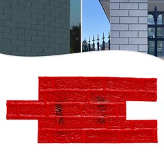 NEW 22″x12″ Concrete Stamps Mats Set Concrete Texturing Skin For Wall & Floor US