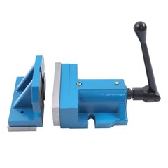 2 Piece 6″ Quick Clamp Milling Machine Vise 6″ Jaw Width 2 1/4″ Jaw Height