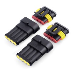2/3/4/5/6Pin Way Car Motorcycle Sealed Waterproof Electrical Wire Connector Plug