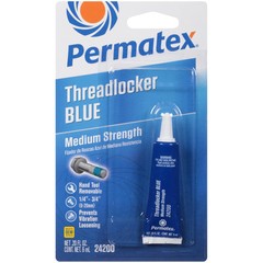 Permatex Medium Strength Threadlocker Blue 6ml Automotive Fastener Sealant