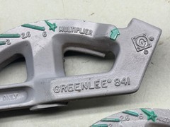 GREENLEE 841 Pipe Bender for 3/4″ E.M.T. 1/2″ Rigid Only & 840 1/2″ EMT Only