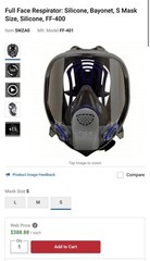 3M Ultimate FX Full Facepiece Reusable Respirator Mask – FF401