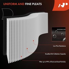 Engine Air Filter Compatible with 4Runner 2003-2010 Style: Standard Air Filter