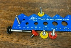 M6 Thumb Screws in Stainless Steel DIN 912 Metric, Knurled Red, Yellow, or Black