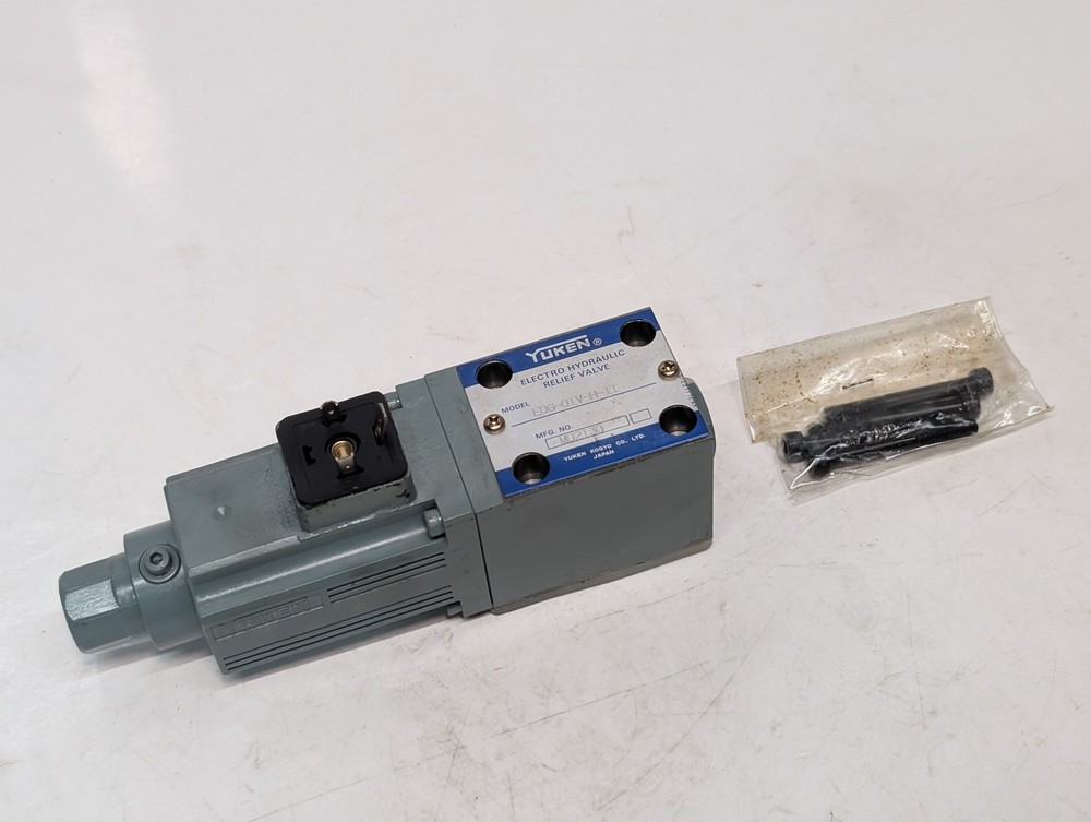 Yuken EDG-01V-H-11 electro hydraulic relief valve Japan industrial as shown