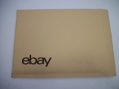 6.5” x 9.25” Kraft Padded Bubble Mailer Black Logo ebay Shipping Supplies 40 Ct