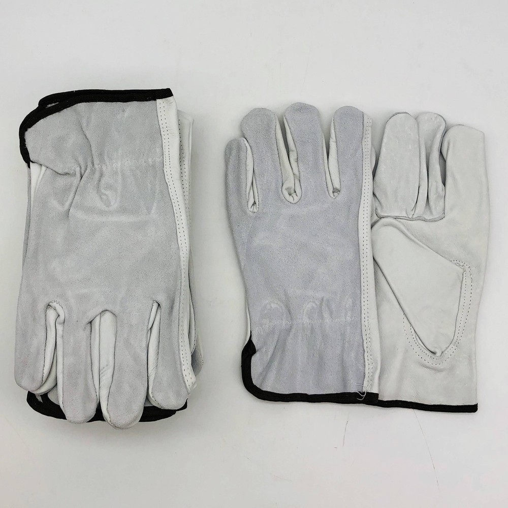 PIP 68-161SB/L Leather Driver Gloves Sz Large Keystone Thb Split Cowhide 6 Pairs