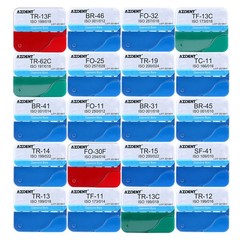 100Pzas Dental Fresas Dentales de Diamante FG Mezclado 20 Tamaño