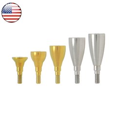 US Healing Cap Abutment RC NC Analog Cover Screw Titanium Fits Straumann ITI BLT
