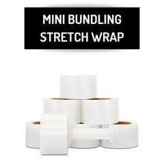 3″x700′ 120 Gauge Cast Hand Stretch Wrap Clear Shrink Film 18 Rolls Made in USA