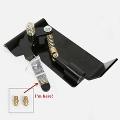 Weld-On Skid Steer Quick Attach Bucket Conversion Adapter Latch Plates Universal