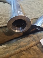 MBRAUN 9-1/4″ x 6-3/4″ 304SS 1-1/2″ Tubing KF40 90 degree Vacuum