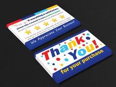 100 for eBay Thank You Cards Seller Notes
