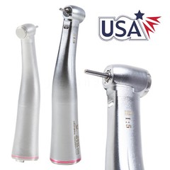 1-4 Pcs Dental 1:5 LED Contra Angle Fiber Optic Handpiece Fit KaV NSK Motor