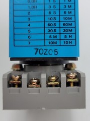 Cutler-Hammer TRN1P Electronic Timer 10A 120VAC 0-5 Min with D3PA2 Socket Base