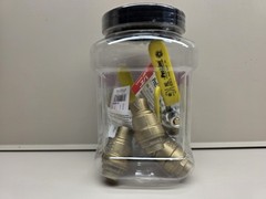 (1) NEW, Sealed ProLine 1/2″ Brass SWT Full Port Ball Valve, 5-pack, 107-853J5