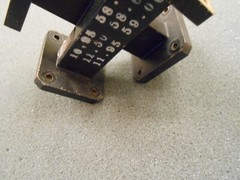 WAVEGUIDE WR75 CROSS GUIDE COUPLER 10.95-11.95, 60 DB COUPLING.