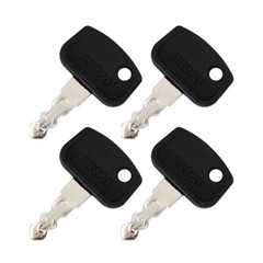4PCS Ignition Keys For Kubota Keys 68920 RTV 500 900 1140 Tractor Ignition Keys