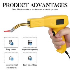 SHMZK 4 PCS Plastic Smoothing Tip Head, Welder Soldering 4pcs