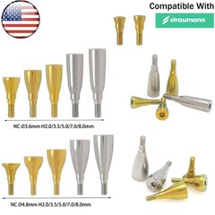US Dental Healing Abutment NC Closure Caps Compatible with Straumann ITI BL/BLT