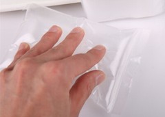 100 Clear Plastic Zipper Reclosable Zip Bags Top Lock PE Storage Bag 1×2 2×2 2×3