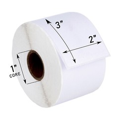 ZEBRA / ELTRON 2×3 (2″ x 3″) Direct Thermal Labels – (2) Rolls of 500