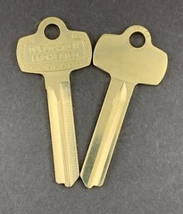 Lots of Nickel Silver A1114A 1A1A1 Type Key Blanks for Best A Keyway::