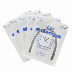 AZDENT Dental Orthodontic Heat Thermal Activated Niti Rectangular Arch Wires
