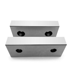 Turner 6″x3″x 1″ Machinable Standard Steel Jaws for 6″ Kurt Vises