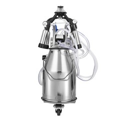 Electric Cow Milking Machine Milking Equipment 25L 304 Stainless Steel