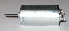 FF-050S Electric DC Motor – 7 VDC – 8500 RPM – 1.5 mm Shaft Diameter