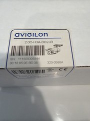 New Avigilon 2.0C-H3A-BO2-IR IP Camera 320-0588a