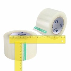 24 Rolls Clear Packing Tape 3 Inch x 110 Yds (330′) Carton Sealing Packing Tapes