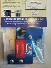 BR200 Generator Interlock Kit Eaton / Cutler Hammer or Challenger 150 & 200A BR