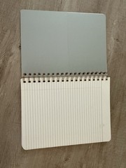 Fringe Studio Notebook Journal With Pockets-Van Gogh Love Spiral 240 lined pages