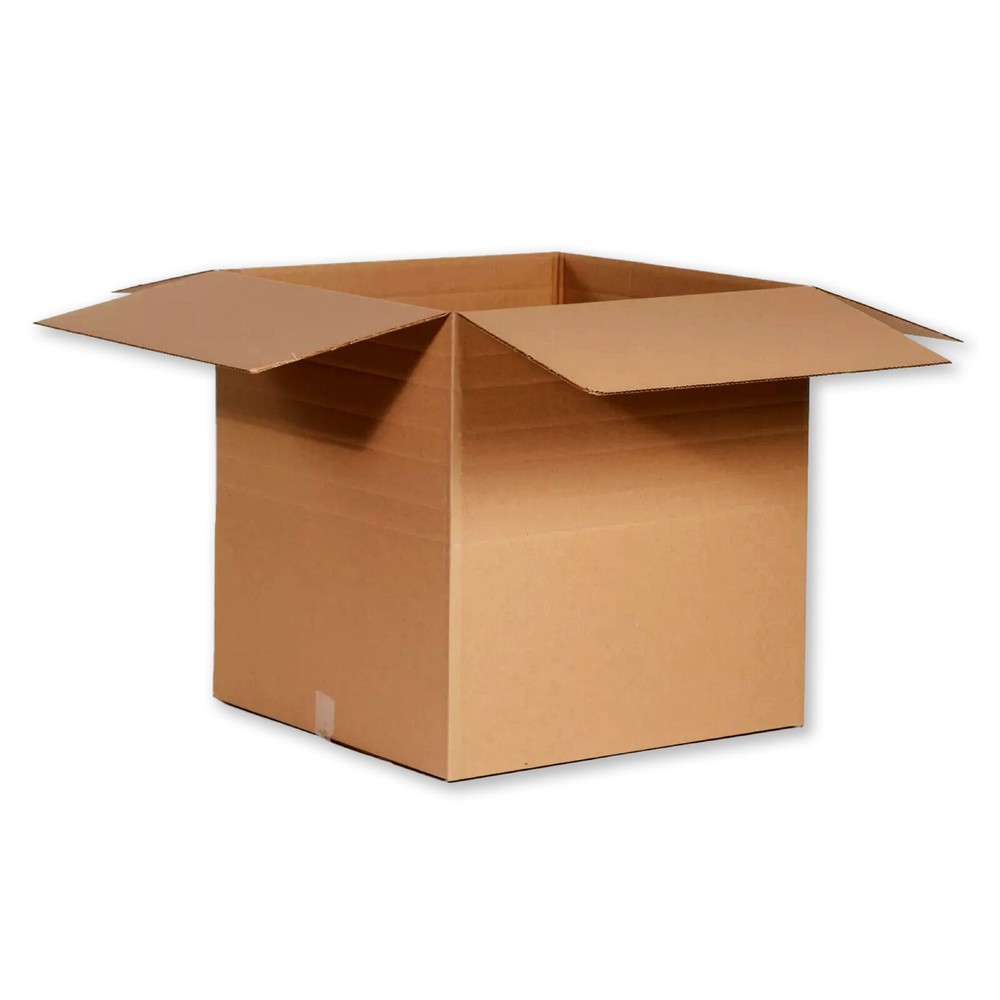 12 1/2 x 12 1/2 x 6″ Multi-Depth Corrugated Boxes, Brown 25/Bundle ECT-32
