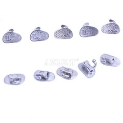 AZDENT Dental Orthodontic Bondable Buccal Tube 1st /2nd Molar Roth /MBT Non-Conv