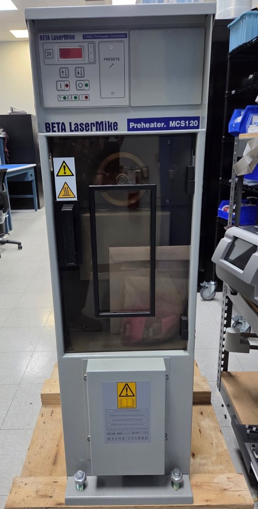 Beta LaserMike MCS120 220V 3PH Wire Preheater (Buyer arranged Crate & Freight)