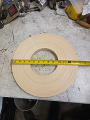 Birch 7/8” X 500′ Roll Wood Veneer Edge Banding NO GLUE